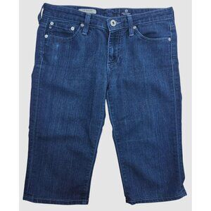 AG Adriano Goldschmied Women's The Malibu Bermuda 14" Denim Shorts 29 in waist